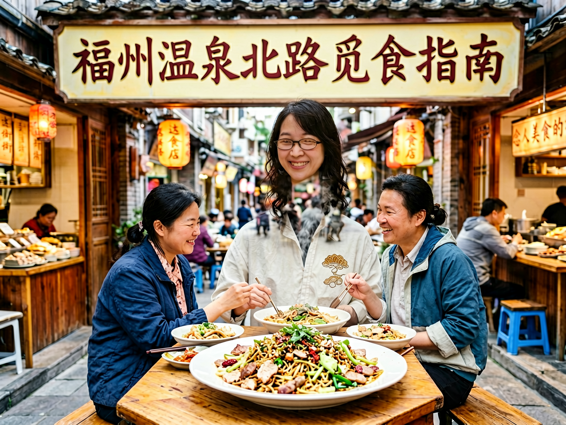 福州温泉北路觅食指南：这条街藏着多少家让人念念不忘的美食店？