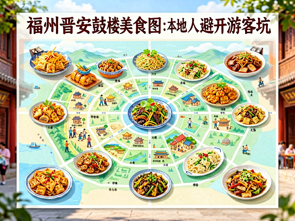 福州晋安鼓楼美食地图：本地人带路，避开游客坑