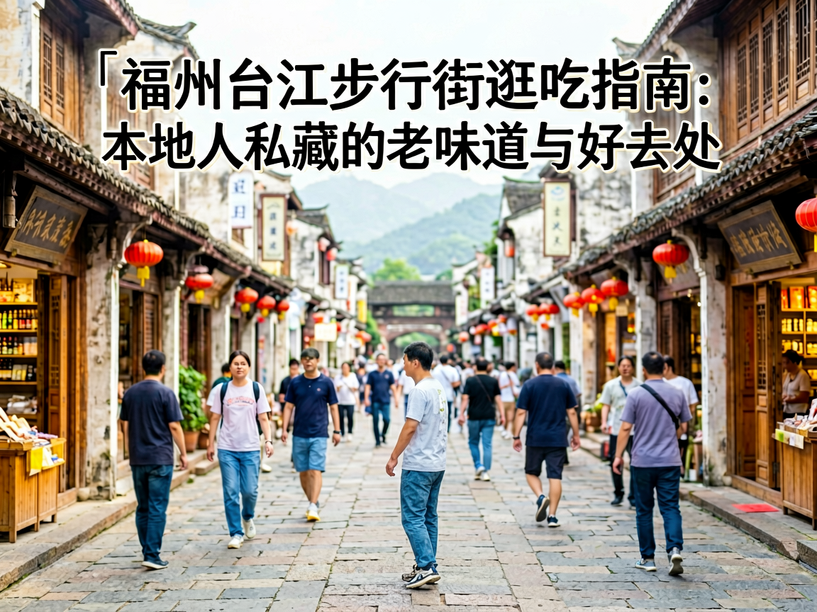 福州台江步行街逛吃指南：本地人私藏的老味道与好去处