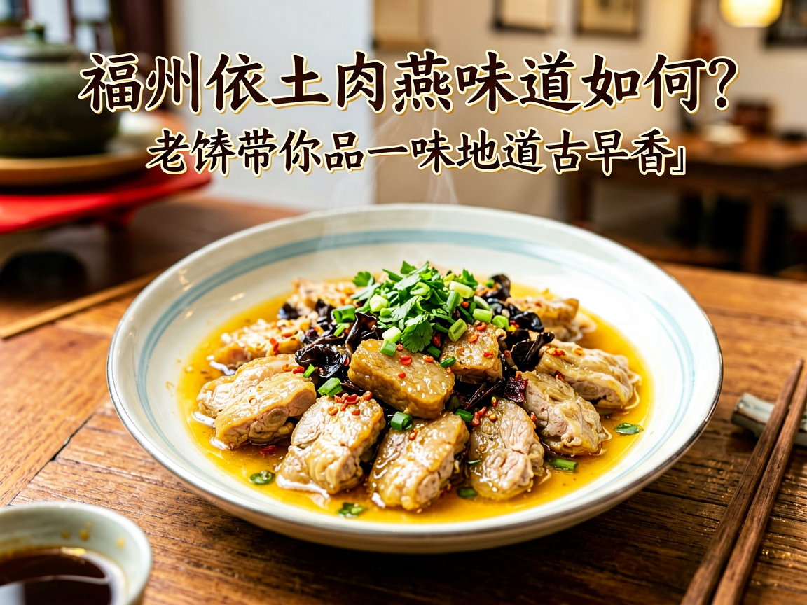 福州依土肉燕味道如何？老饕带你品一味地道古早香