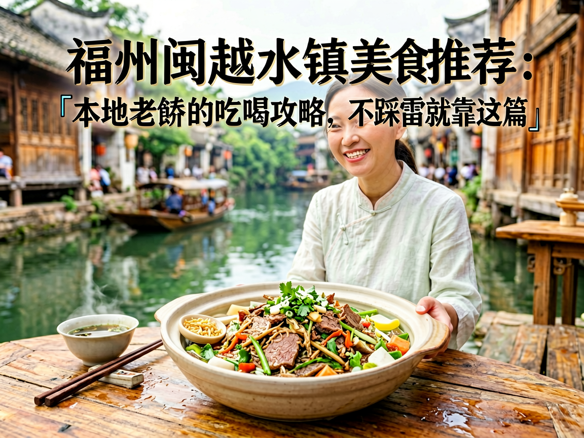 福州闽越水镇美食推荐:本地老饕的吃喝攻略,不踩雷就靠这篇