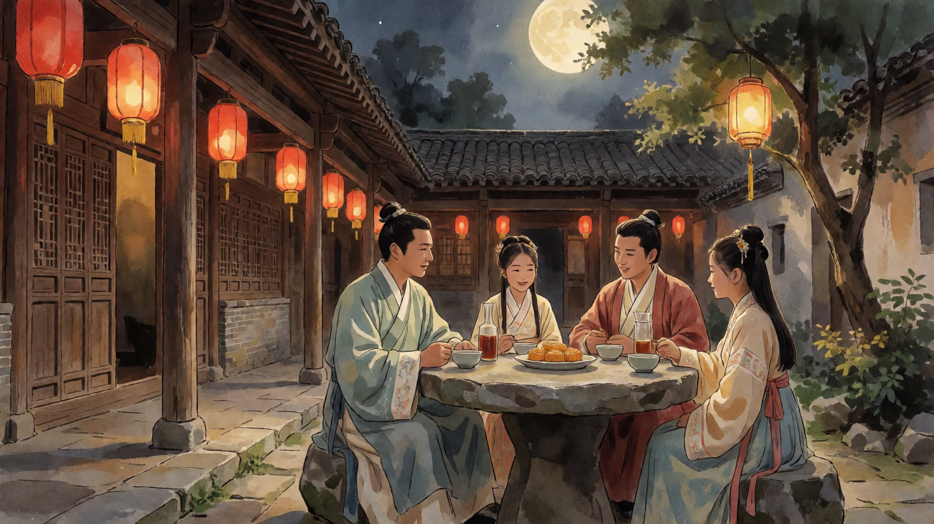 都在中秋刷《武林外传》第40集：月亮年年圆，"如果当初"年年有