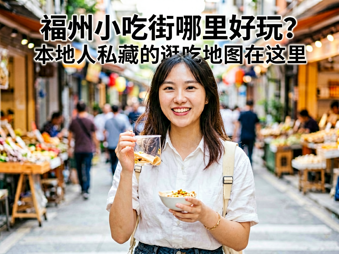 福州小吃街哪里好玩？本地人私藏的逛吃地图在这里