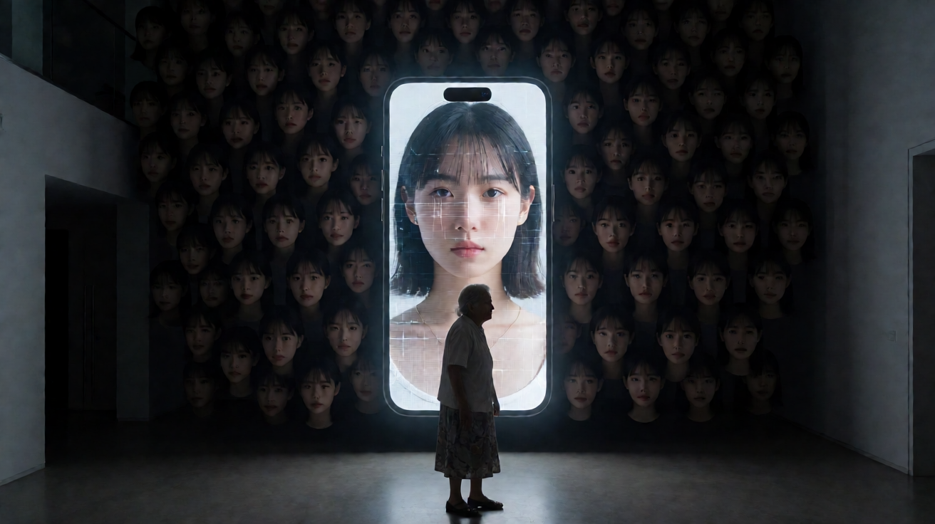 6亿次播放背后的血泪：AI数字人‘小海’是如何精准收割中老年女性口袋的？